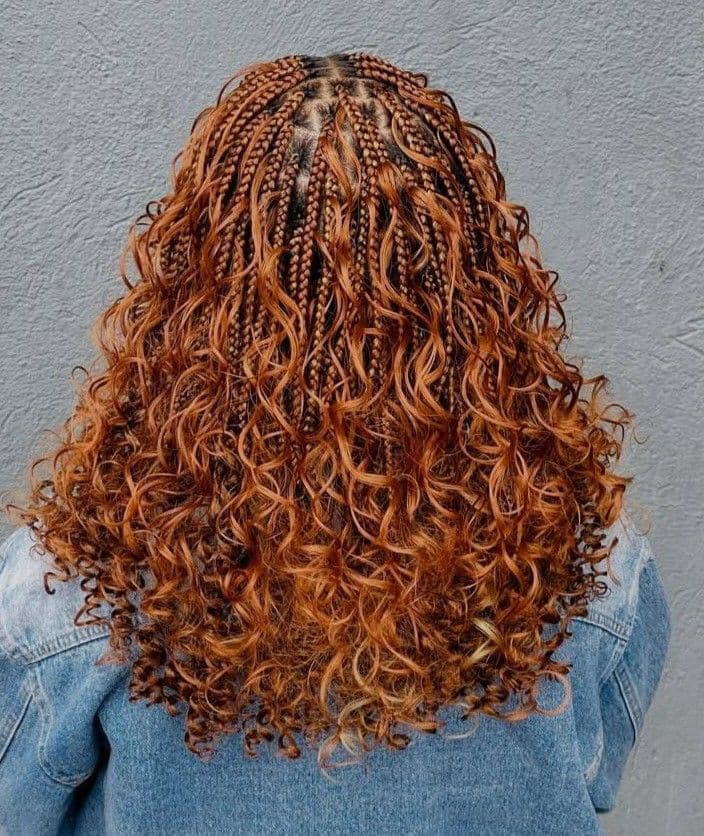 Boho Braids at Qasr Alshar Salon, Dubai